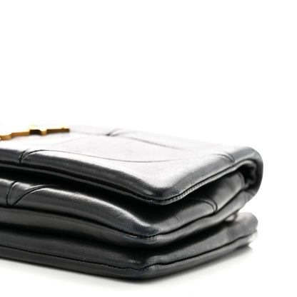 Lambskin Wallet Bag - Black