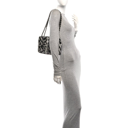 Medium Flap Shoulder Bag - Black