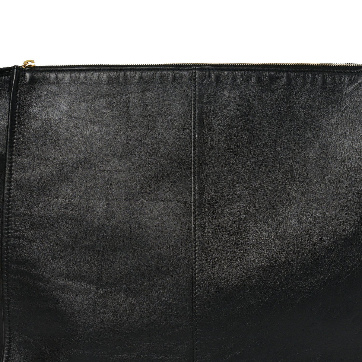Nappa Clutch Bag - Black