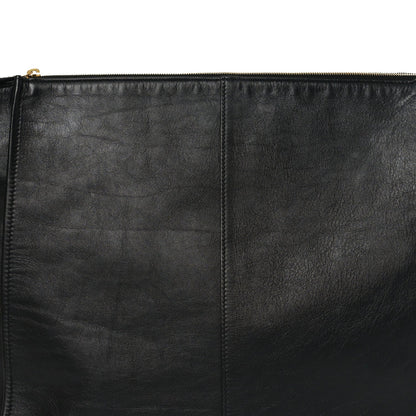 Nappa Clutch Bag - Black
