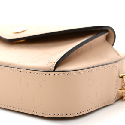 Mini Calfskin Wallet Bag - Beige