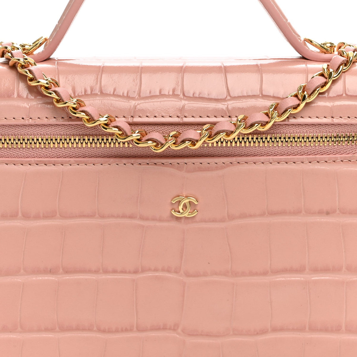 Calfskin Handbag - Pink