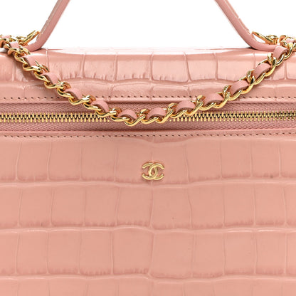Calfskin Handbag - Pink