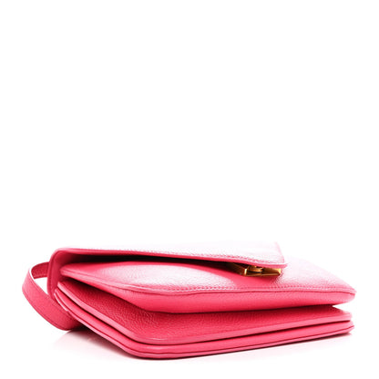 Calfskin Handbag - Pink
