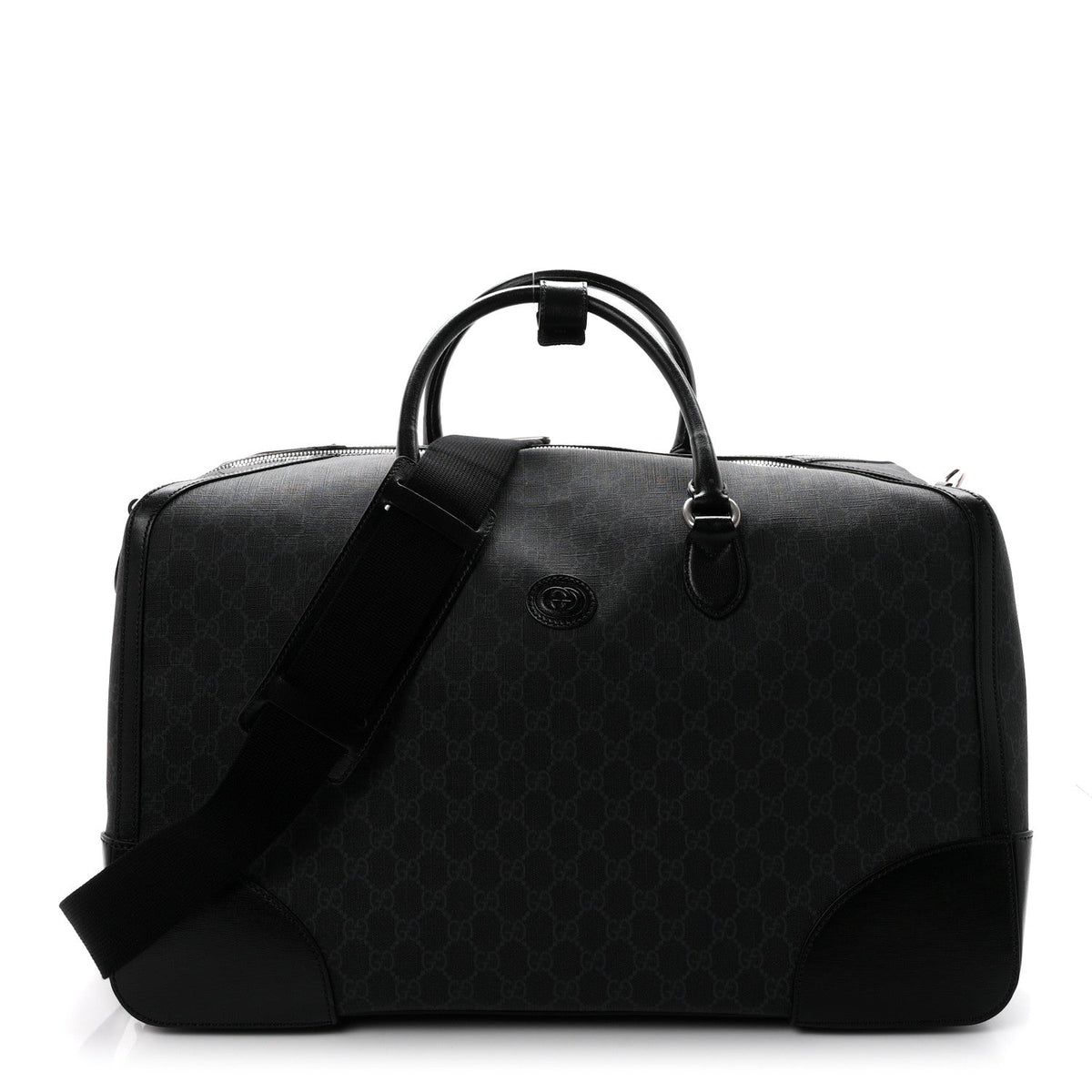 Large Calfskin Handbag - Black