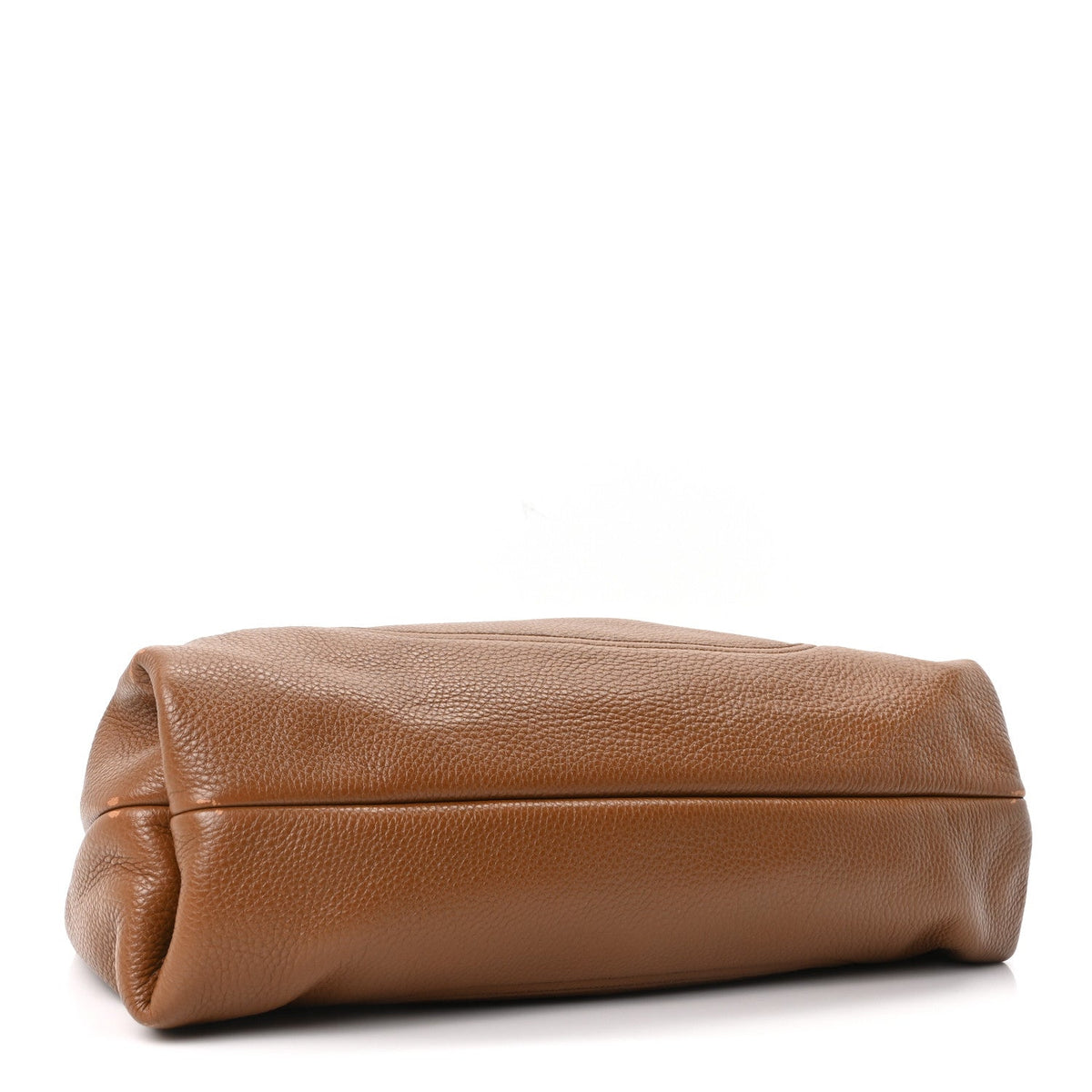 Maxi Calfskin Shoulder Bag - Brown
