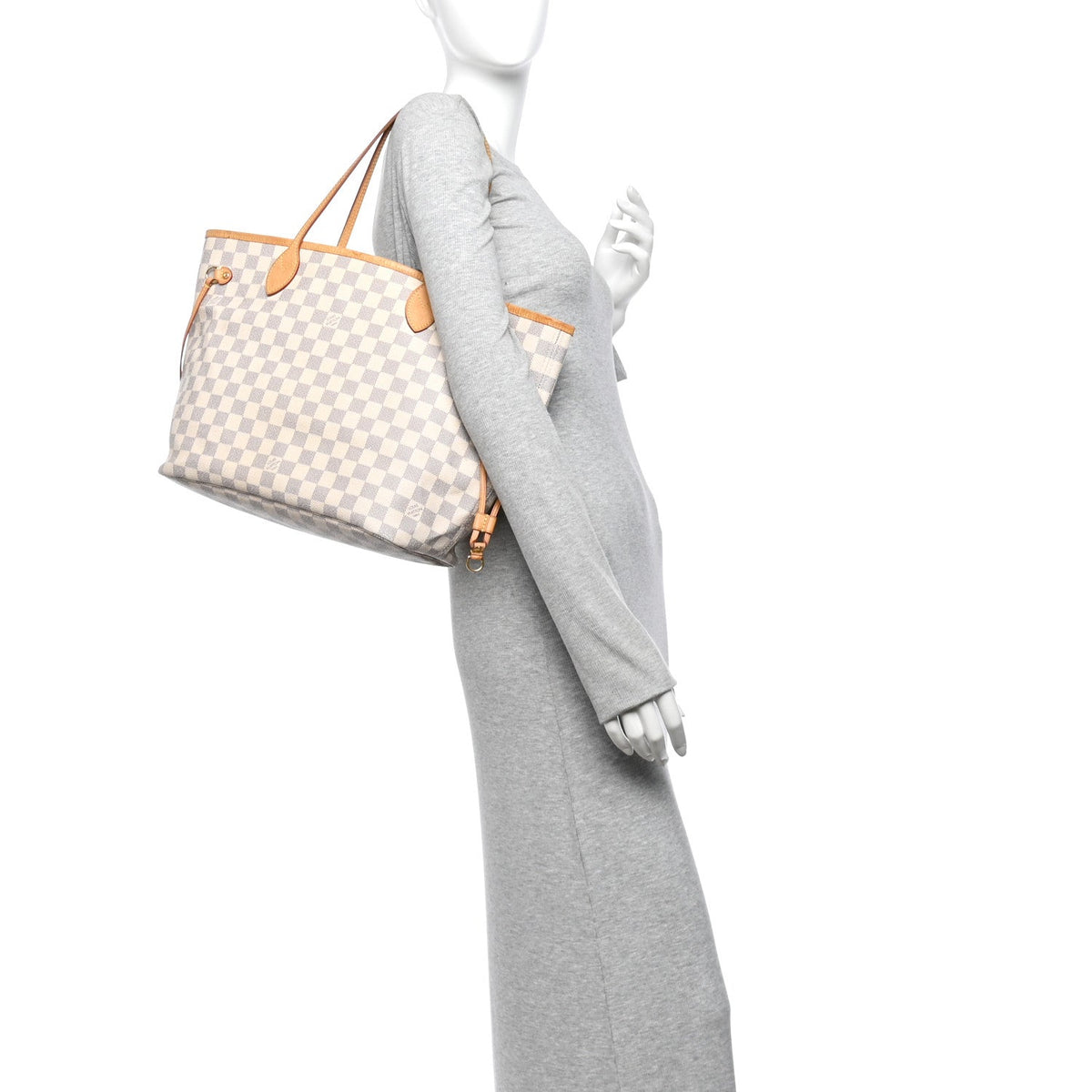 Damier Azur Neo Neverfull Mm Handbag