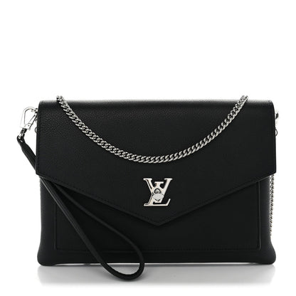 Calfskin Handbag - Black