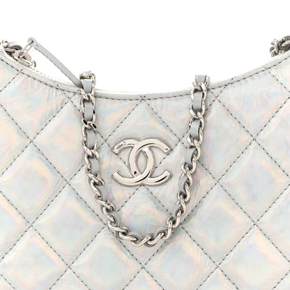Quilted Goatskin Clutch Bag