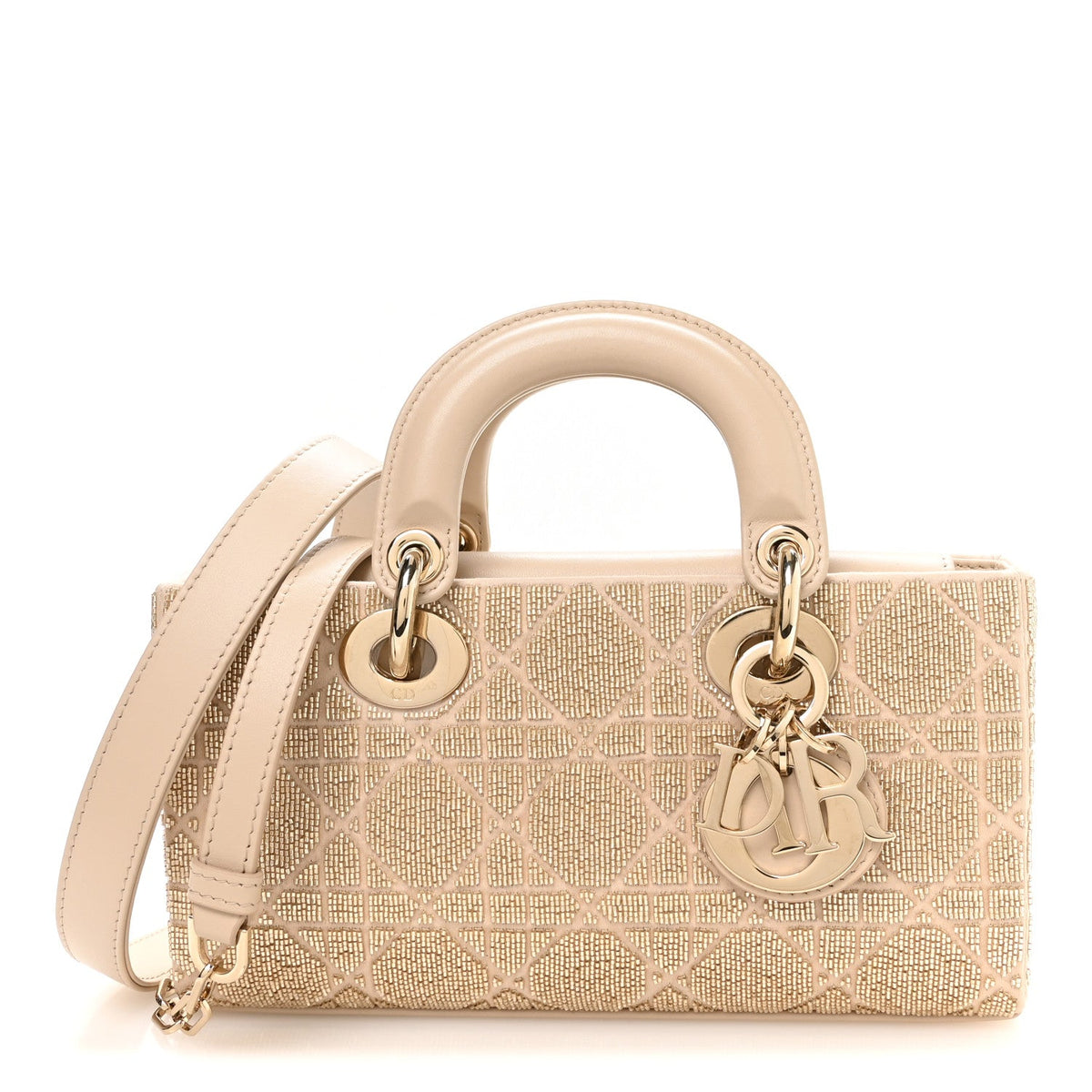 Lambskin Handbag - Red