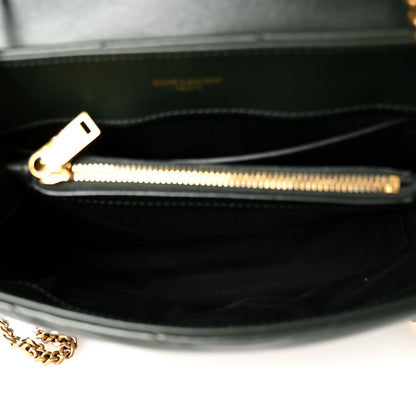 Small Quilted Calfskin Satchel Bag