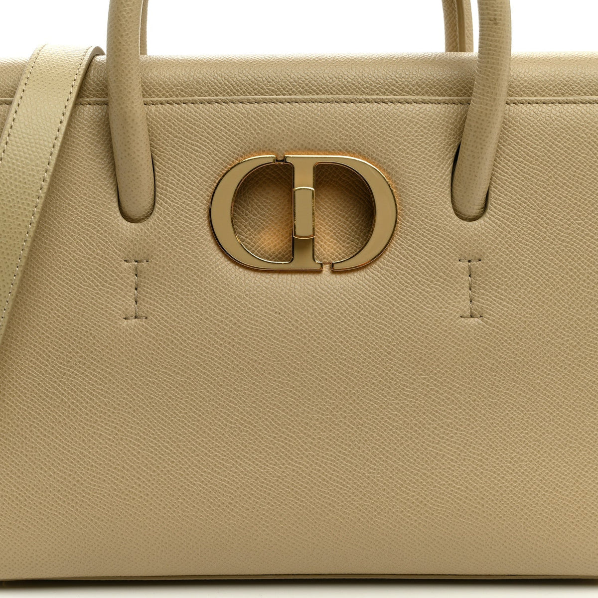 Calfskin Tote Bag - Beige