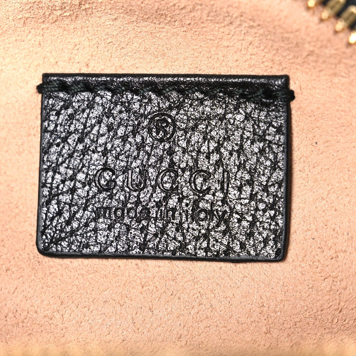 Mini Calfskin Shoulder Bag - Black