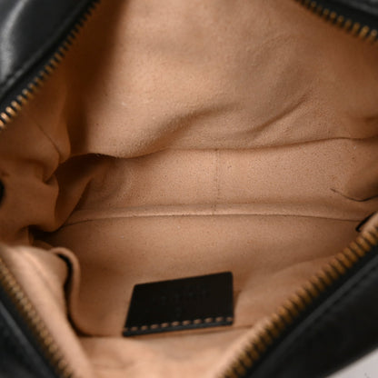 Small Calfskin Shoulder Bag - Black
