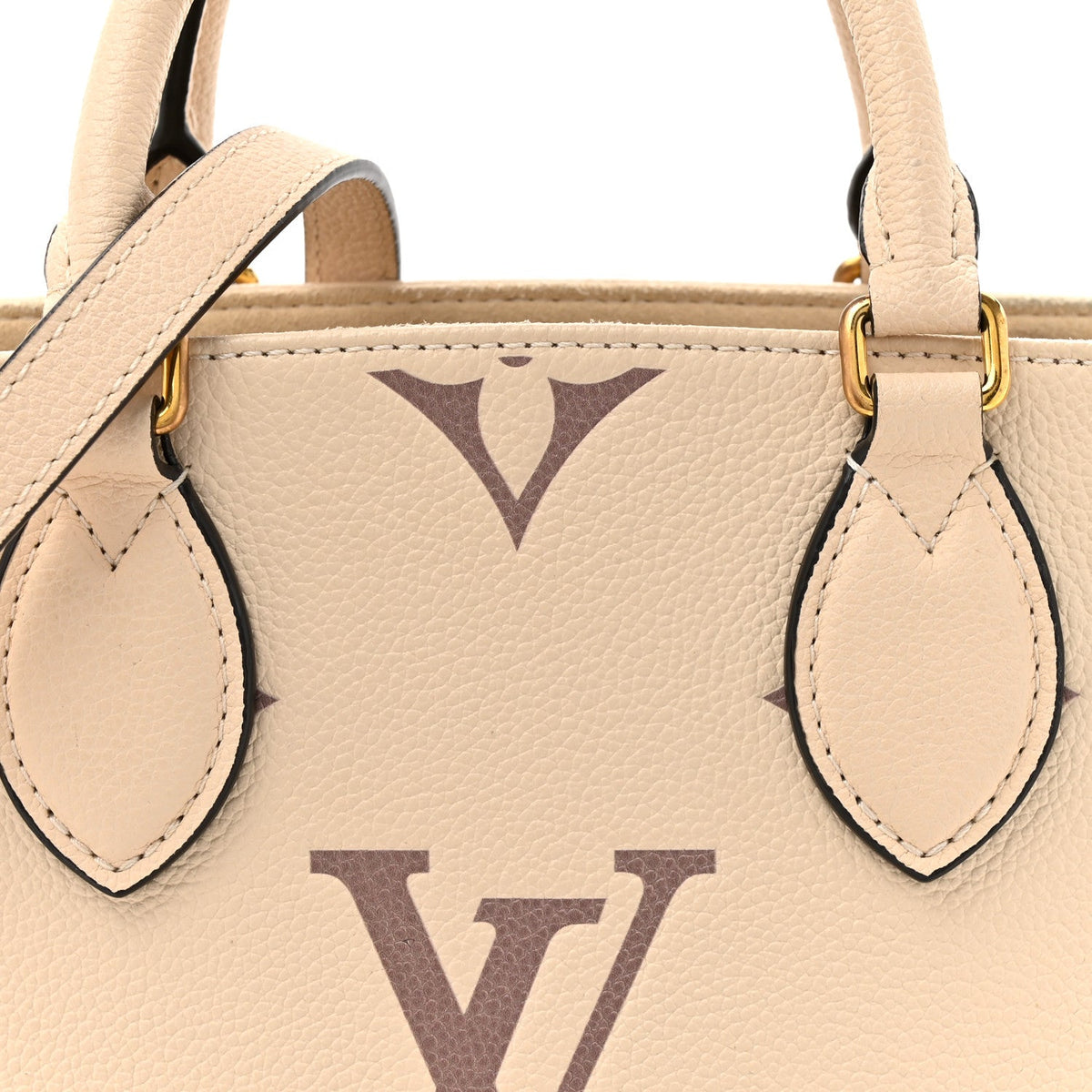 Empreinte Monogram Giant Onthego Pm Crem Handbag
