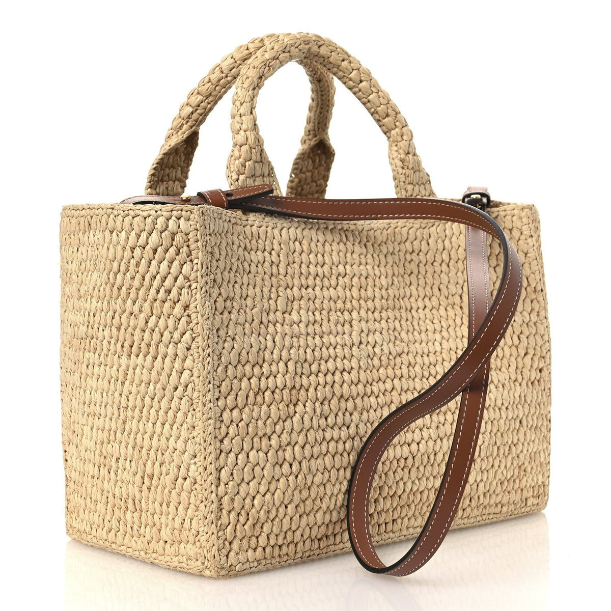 Small Calfskin Handbag - Tan