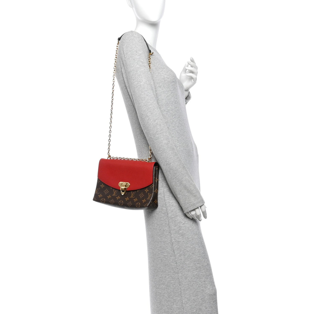 Monogram Saint Placide Cherry Handbag
