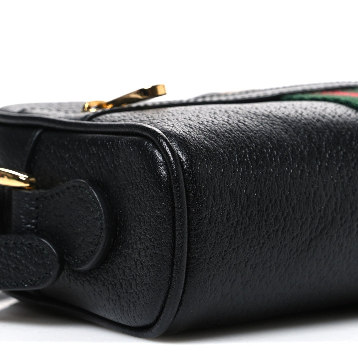 Mini Calfskin Shoulder Bag - Black