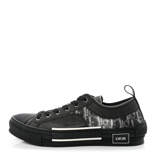 Technical Canvas Oblique B23 Low Top Sneakers Black