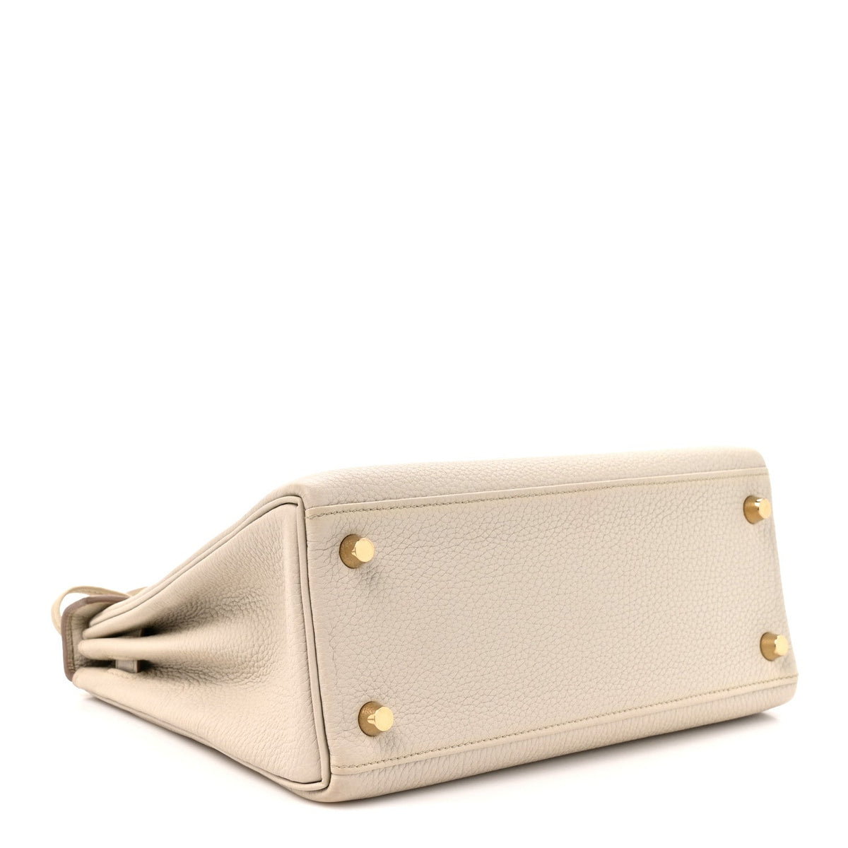 Togo Kelly Retourne 25 Beton Handbag