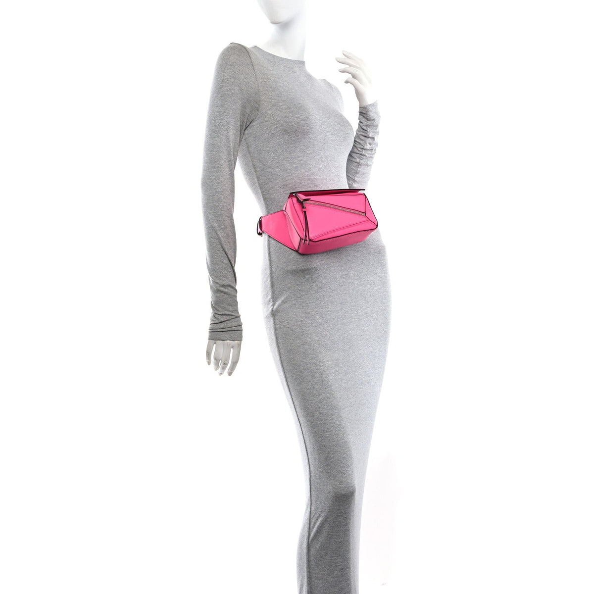 Mini Calfskin Handbag - Pink