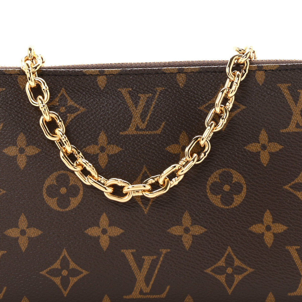 Monogram Chain Pochette Accessories Handbag