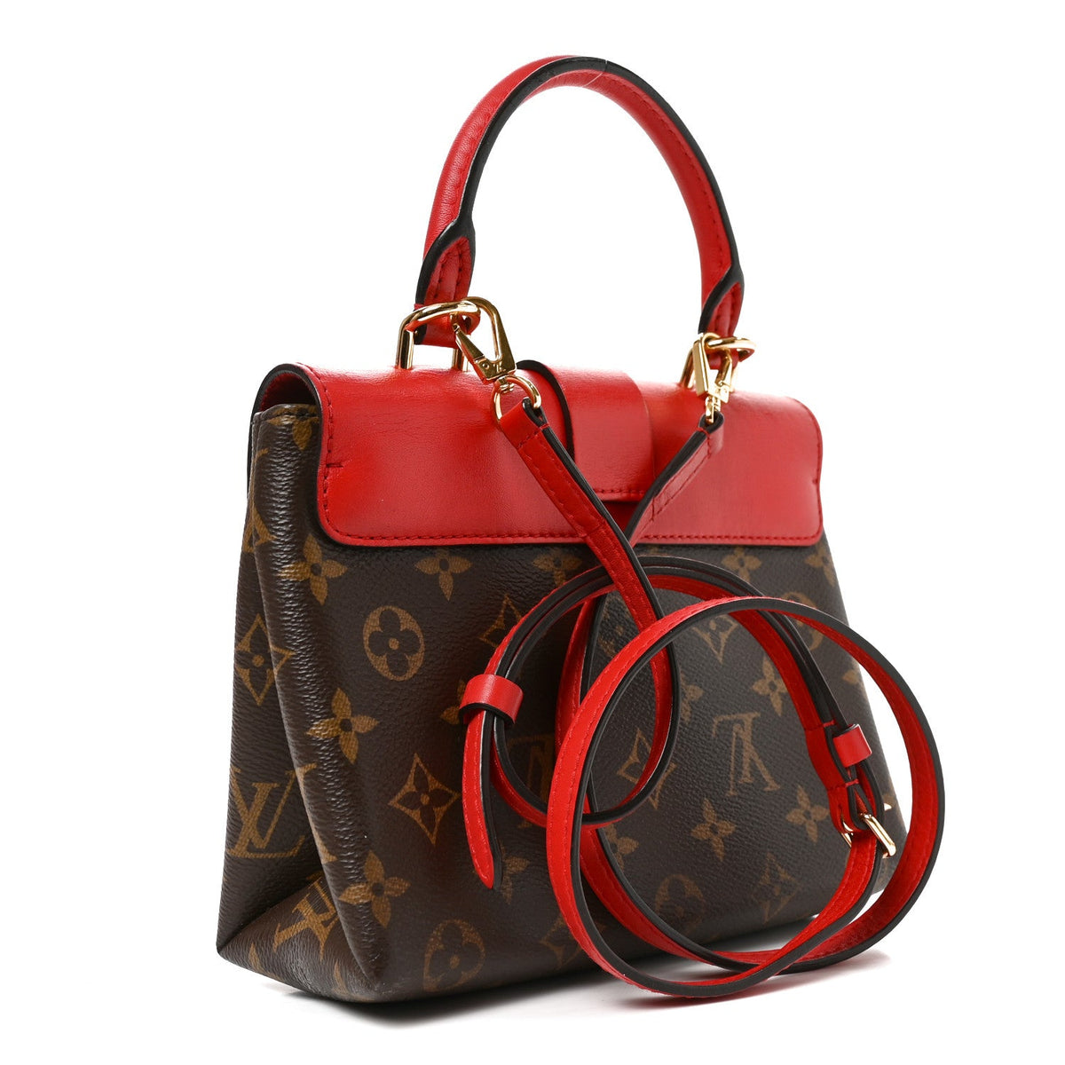 Monogram Locky Bb Coquelicot Handbag
