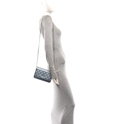 Quilted Lambskin Wallet Bag