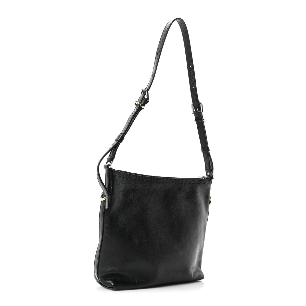 Small Calfskin Handbag - Black