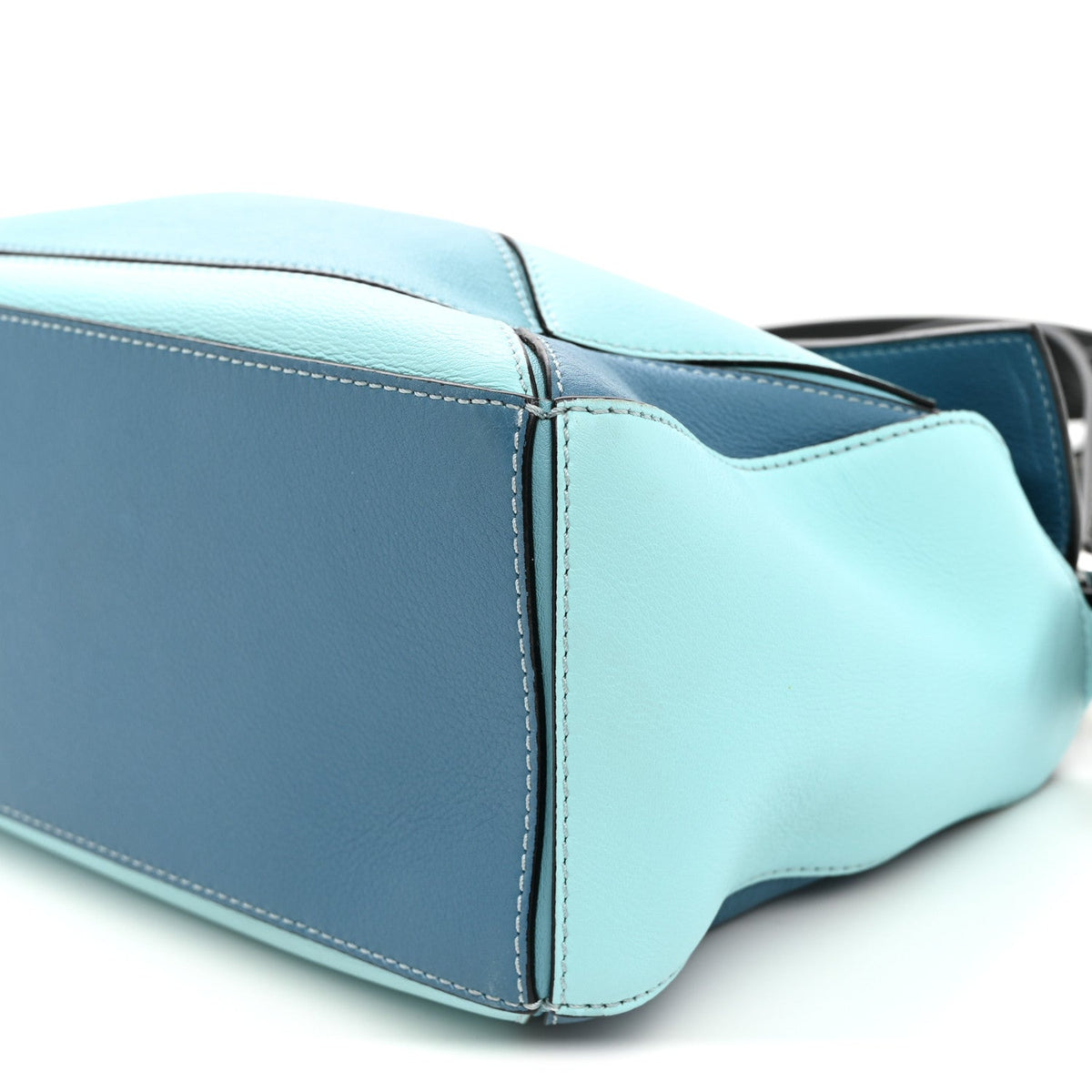 Medium Calfskin Handbag - Light Blue