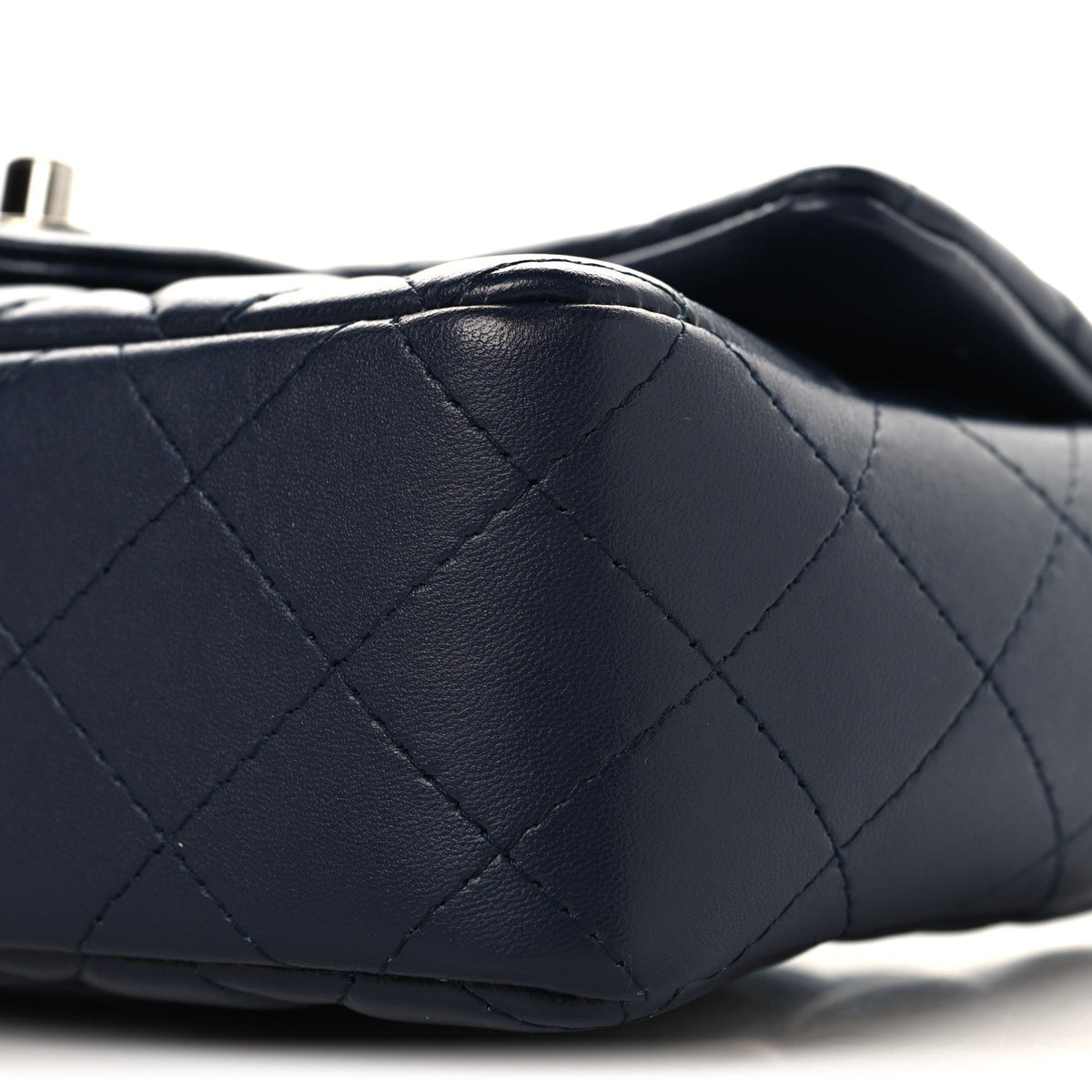 Mini Quilted Lambskin Flap Shoulder Bag - Tan
