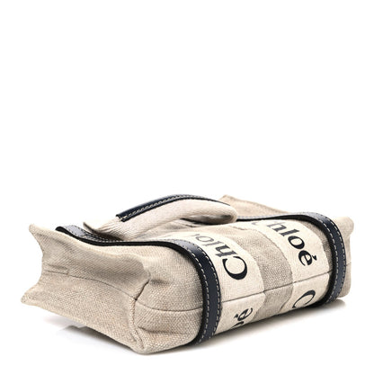Mini Calfskin Tote Bag - White