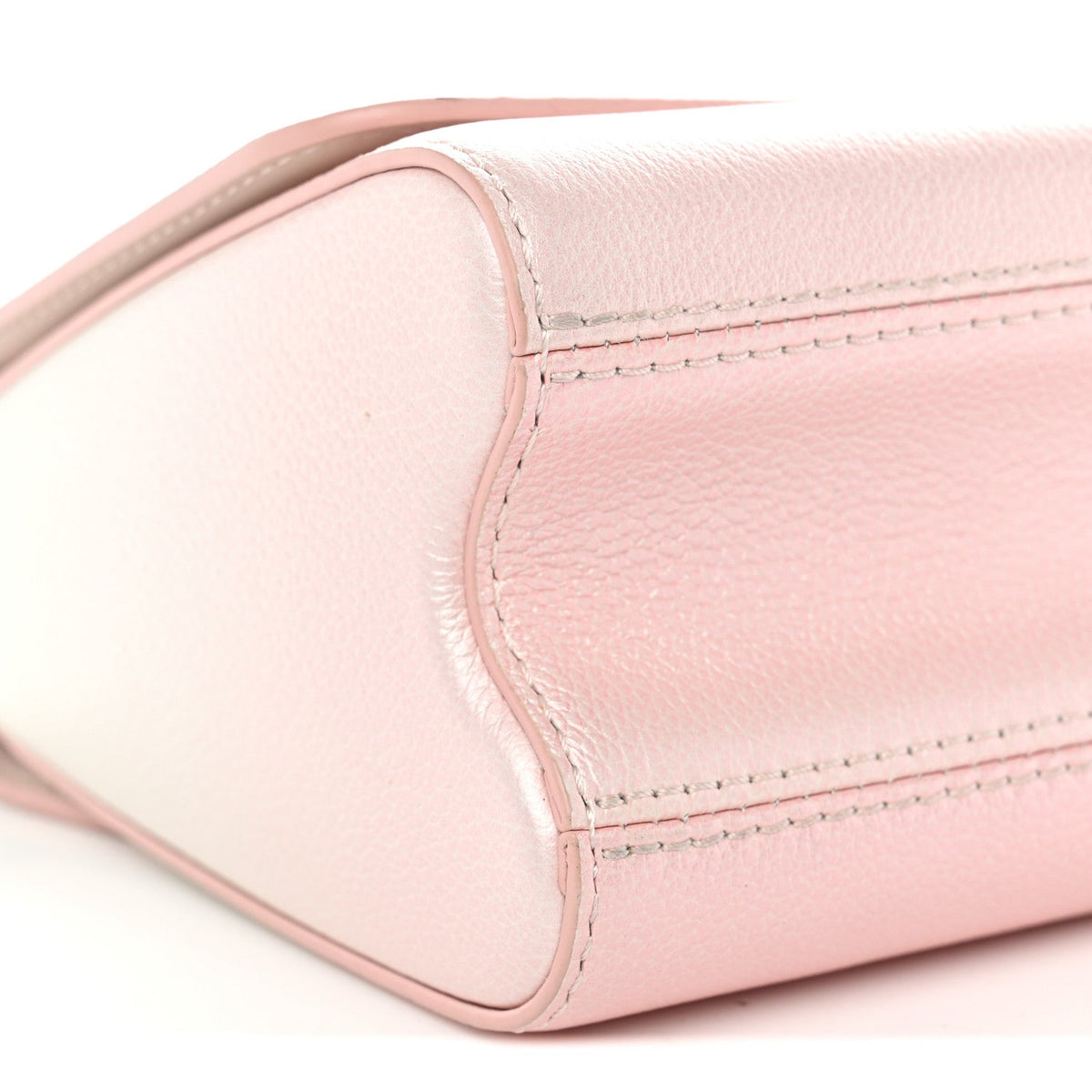 Calfskin Shoulder Bag - Pink