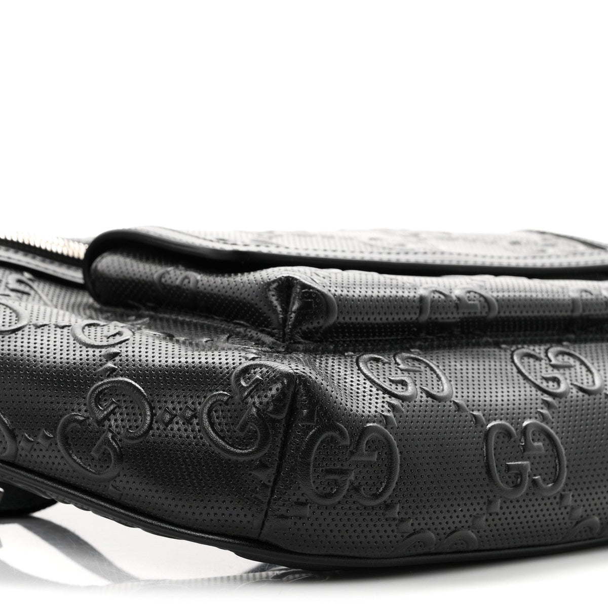 Calfskin Belt Bag - Black