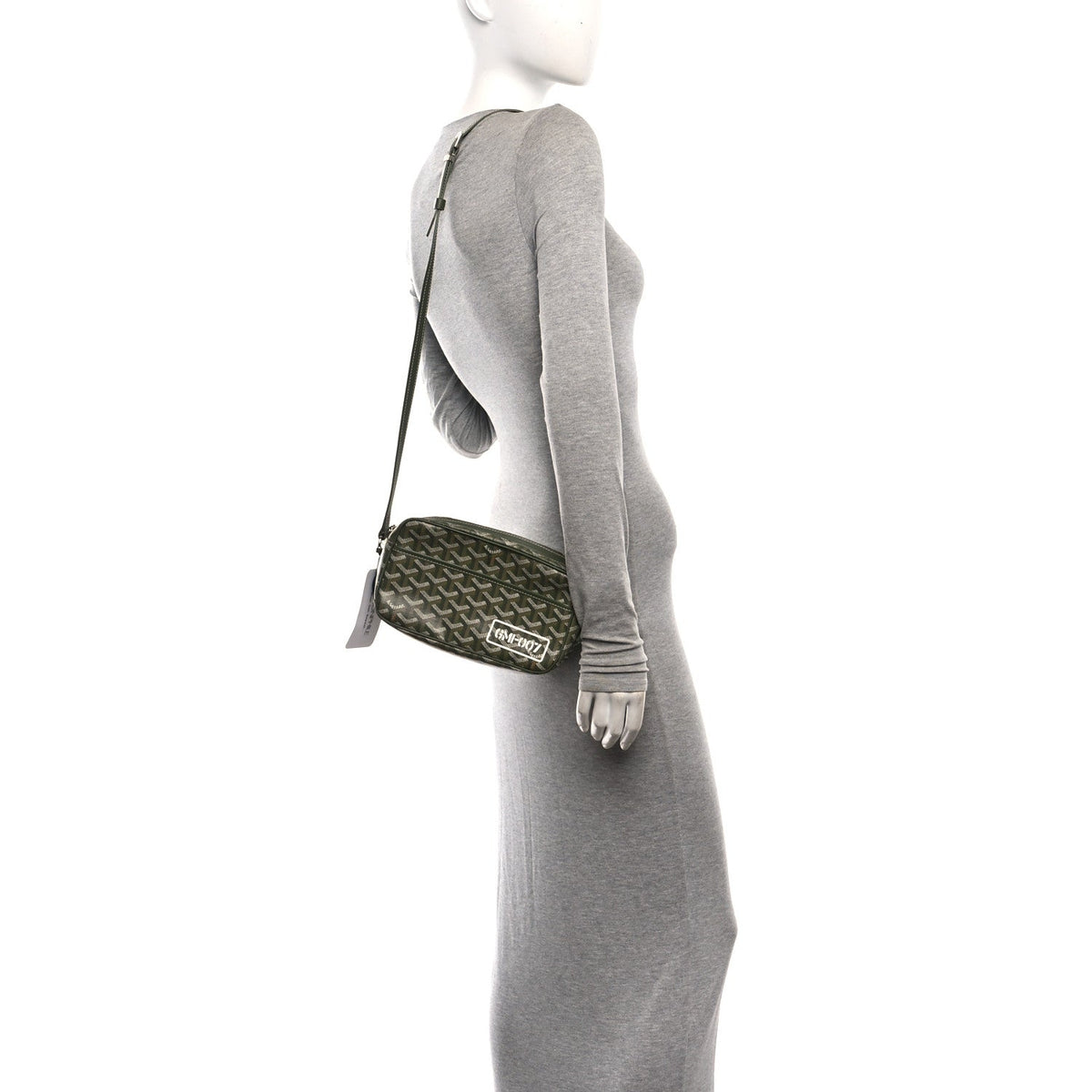 Ine Code Sac Cap Vert Khaki Handbag