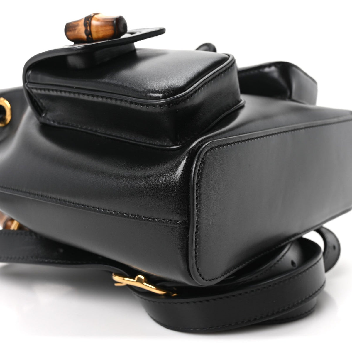 Calfskin Backpack - Black