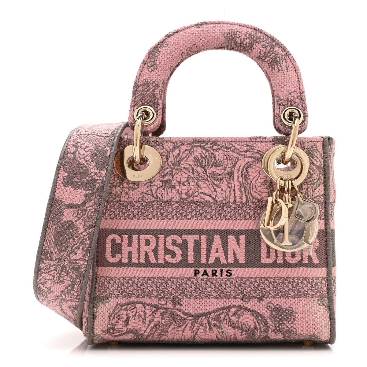 Mini Canvas Handbag - Red