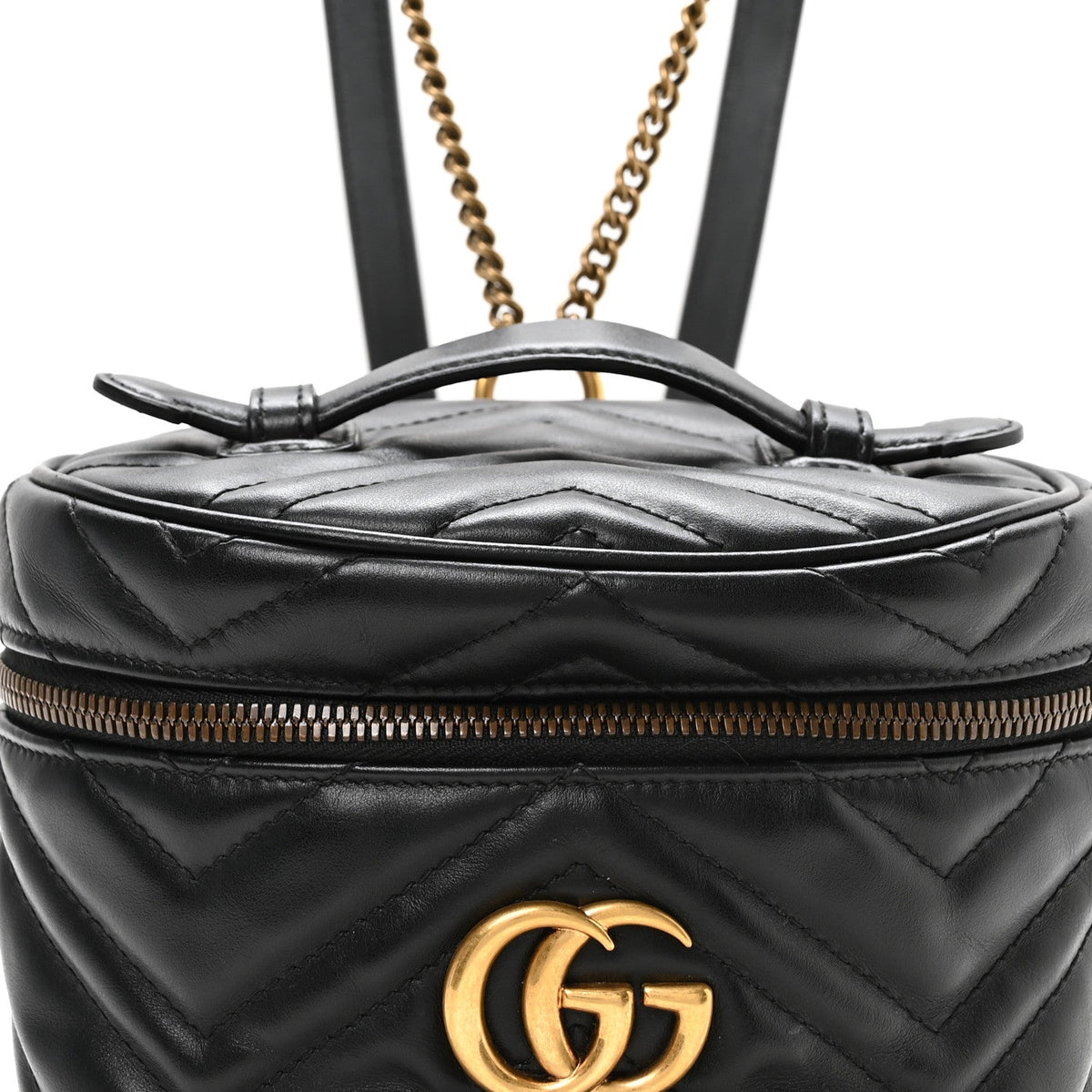 Mini Calfskin Backpack - Black