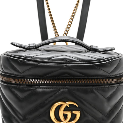 Mini Calfskin Backpack - Black
