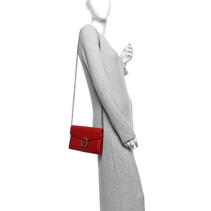 Mini Calfskin Wallet Bag - Red