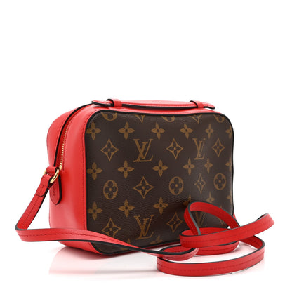 Monogram Saintonge Coquelicot Handbag