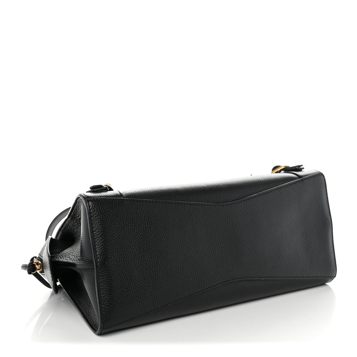 Calfskin Handbag - Gold