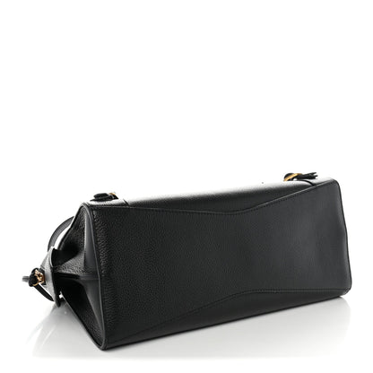 Calfskin Handbag - Gold