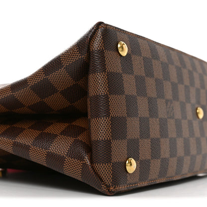 Damier Ebene Lv Riverside Lie De Vin Handbag