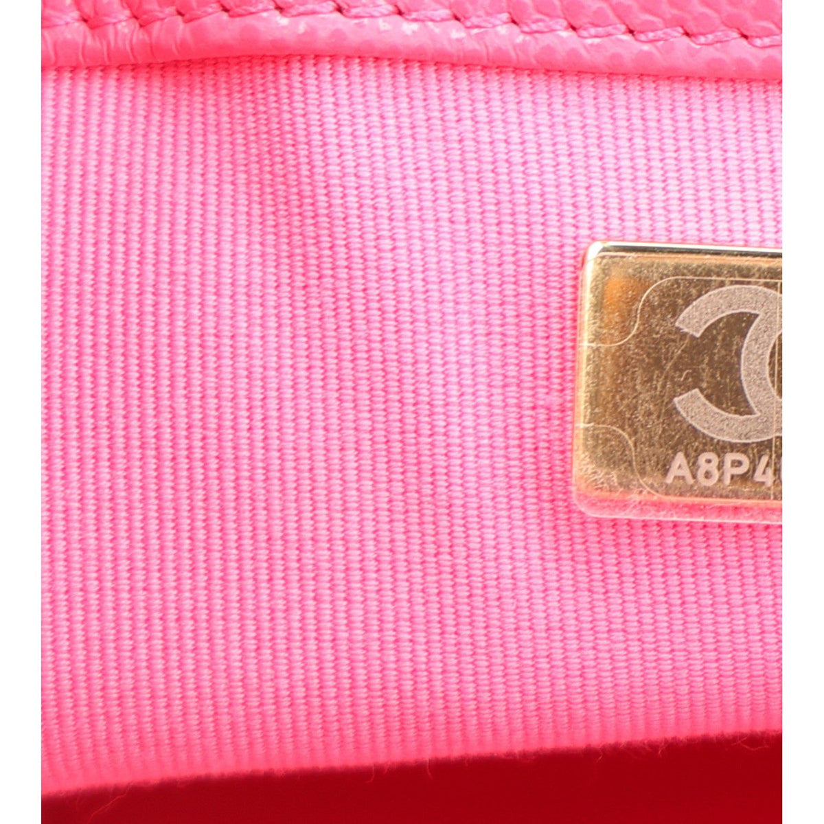 Mini Quilted Caviar Flap Shoulder Bag - Pink