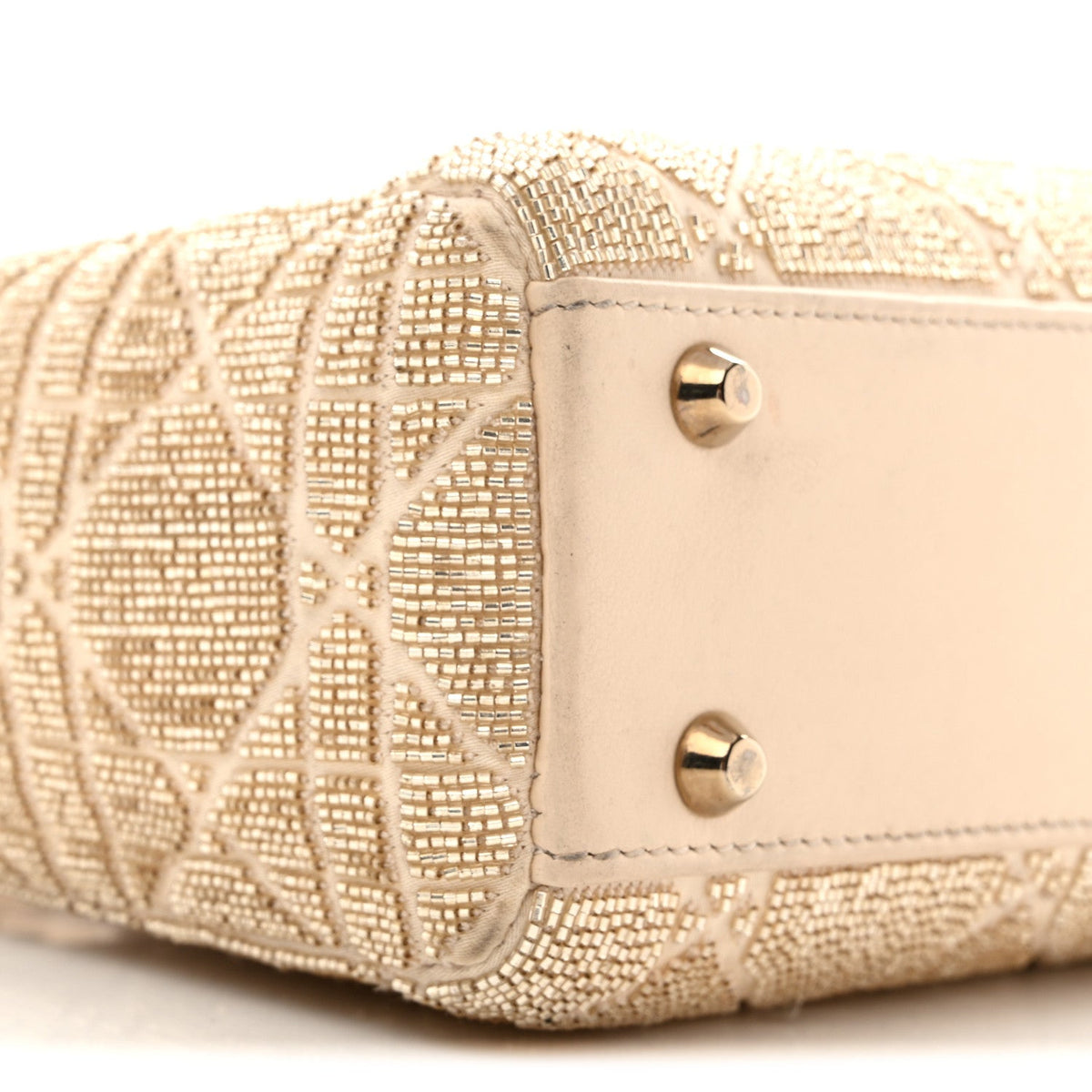Mini Lambskin Handbag - Red