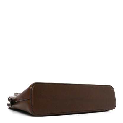 Medium Calfskin Shoulder Bag - Brown