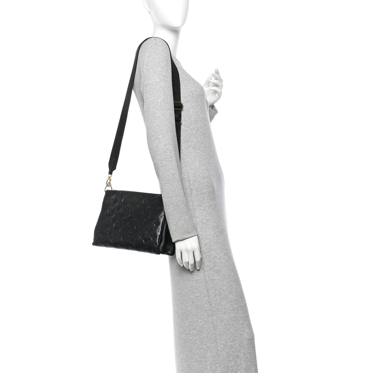 Lambskin Handbag - Black