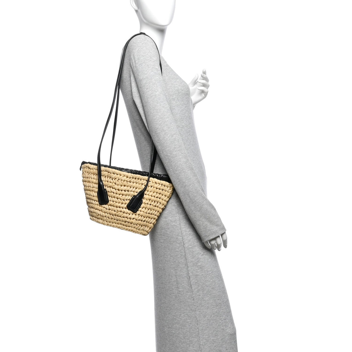Small Calfskin Handbag - Black