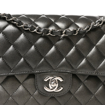 Medium Quilted Lambskin Flap Shoulder Bag